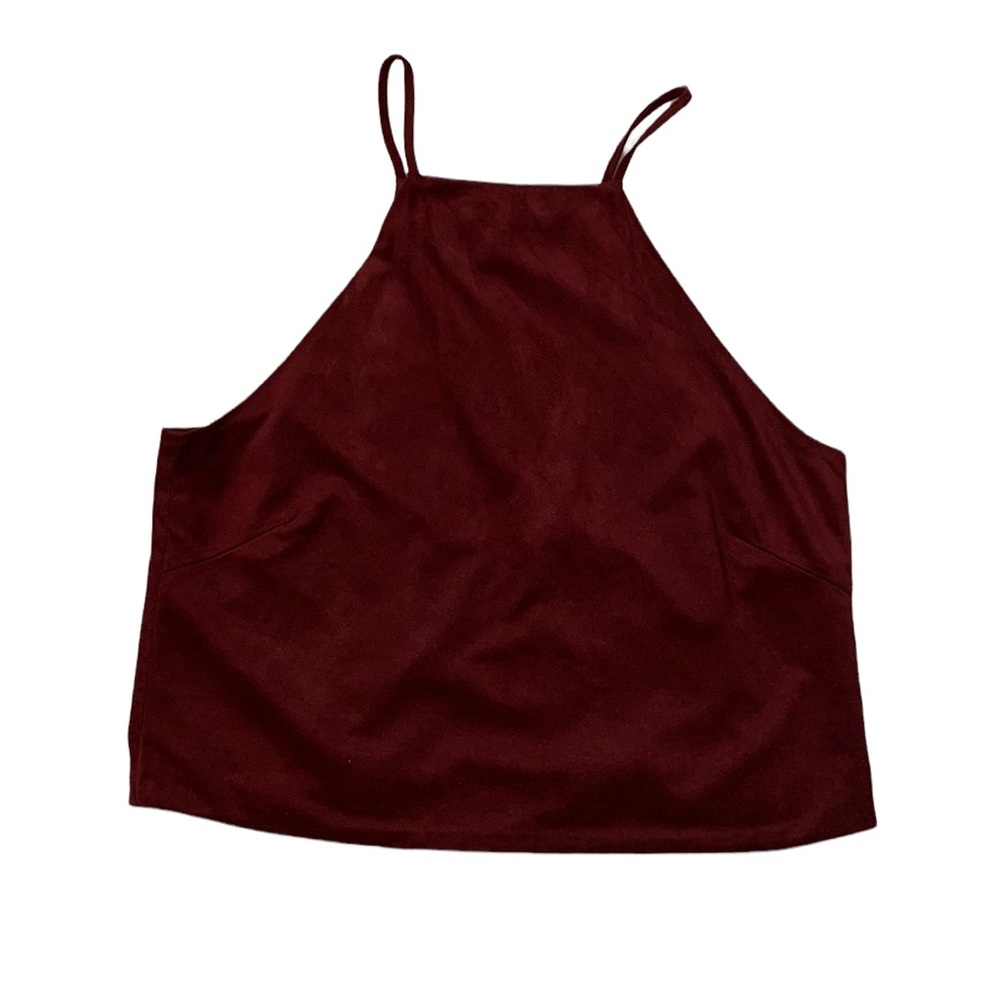 Olivaceous Burgundy Tank Top Size Small